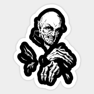 Nosferatu Fanged Terror Sticker